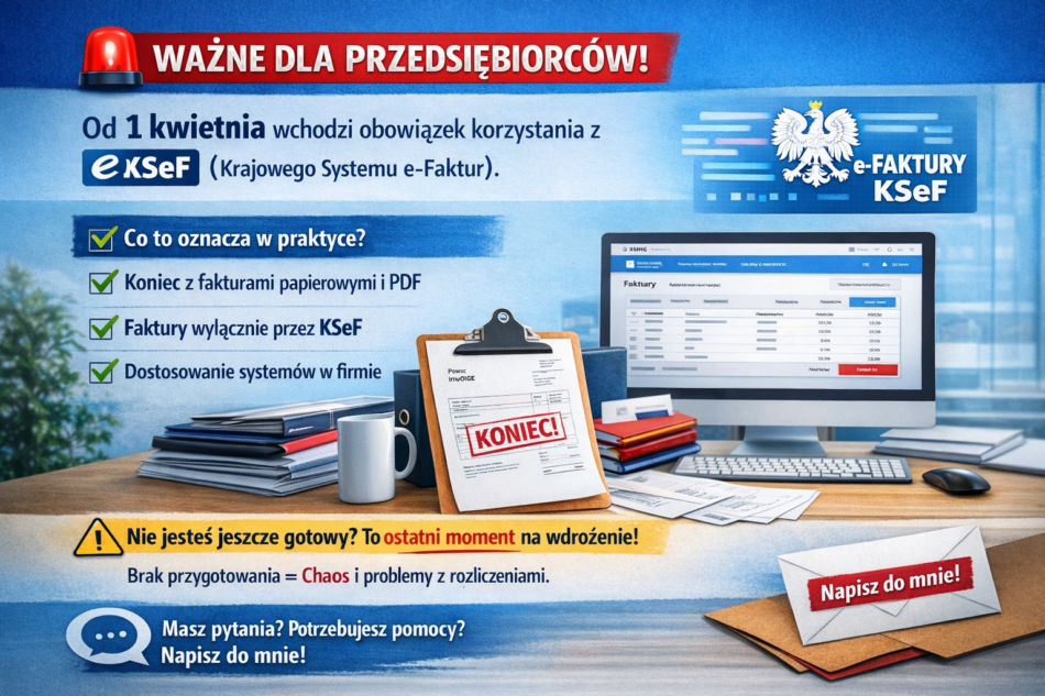 Przypomnienie dla przedsiębiorców!