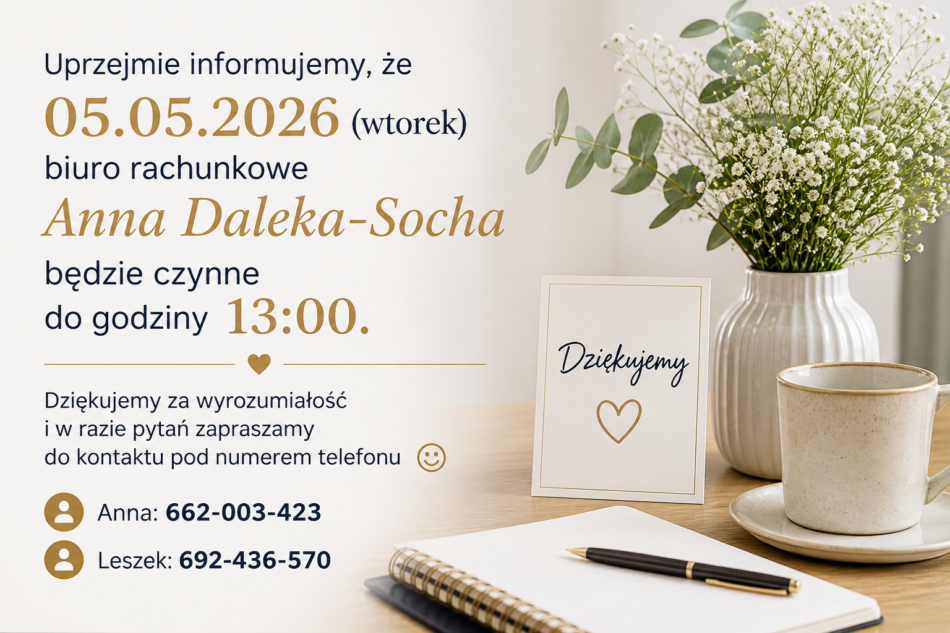 Drodzy klienci